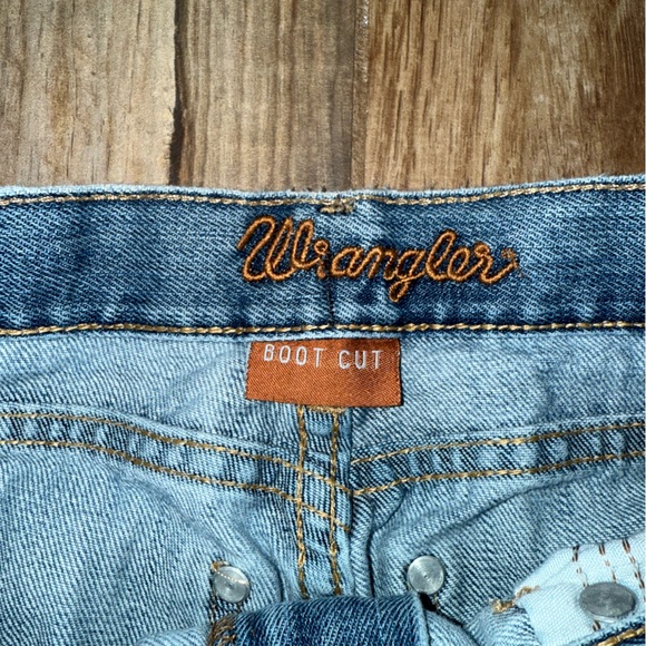 Wrangler Retro Boys Bootcut Jeans - Picture 2 of 4